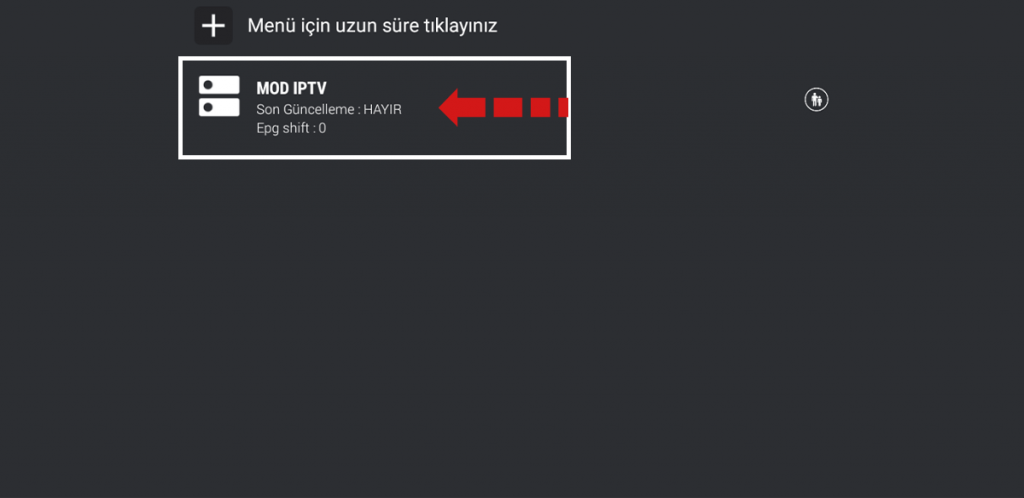 GSE Smart IPTV Kurulumu - Adım 3