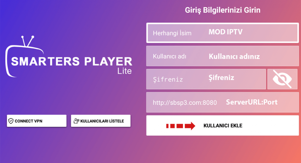 Smarters Player Lite Kurulumu - Adım 2